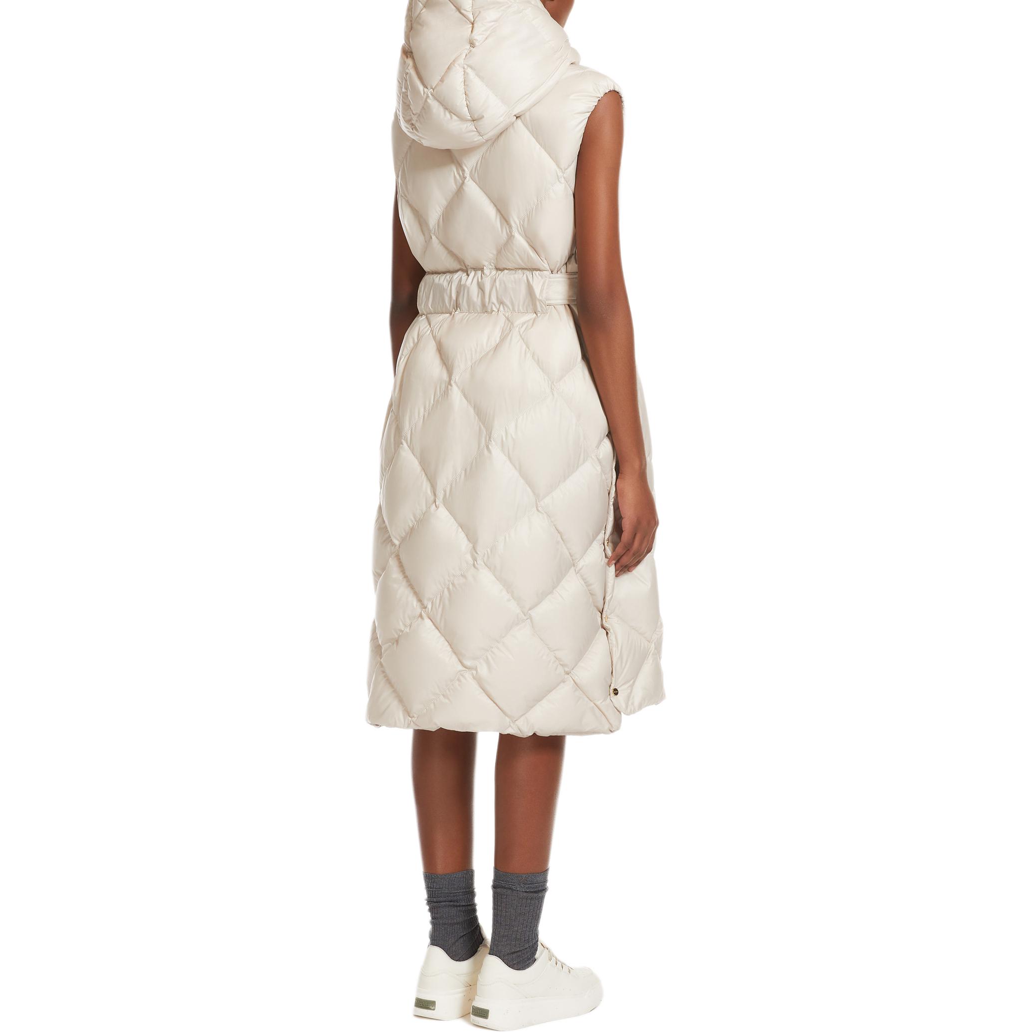 (Women) 'S Max Mara MaxMara TREGIL Water-Repellent White Hooded Midi Sleeveless Gilet for Women. 9296024506081-TREGIL 圖 4