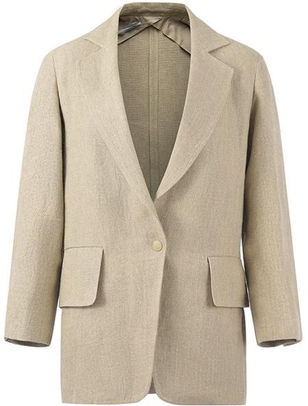 women-s-max-mara-max-mara-undici-single-button-long-sleeve-blazer-beige-linen-2310410506001-undici