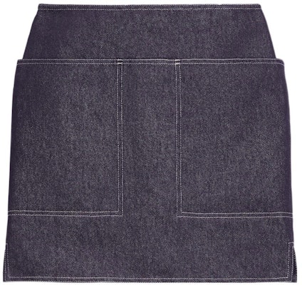 (Women) 'S Max Mara MaxMara Vivetta Dark Blue A-Line Denim Cotton Skirt 1101012206001-VIVETTA Buy (Women) 'S Max Mara MaxMara Vivetta Dark Blue A-Line Denim Cotton Skirt 1101012206001-VIVETTA