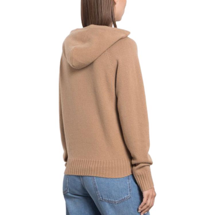 (Women) 'S Max Mara MaxMara Women’s Solid Pullover Sweater Khaki 23136607396005-ANANAS 圖 5