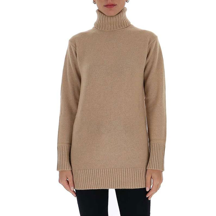 Lookbook (W) ''赛马克斯玛拉 MaxMara 羊毛高领毛衣 驼色'' 13660203600094-002