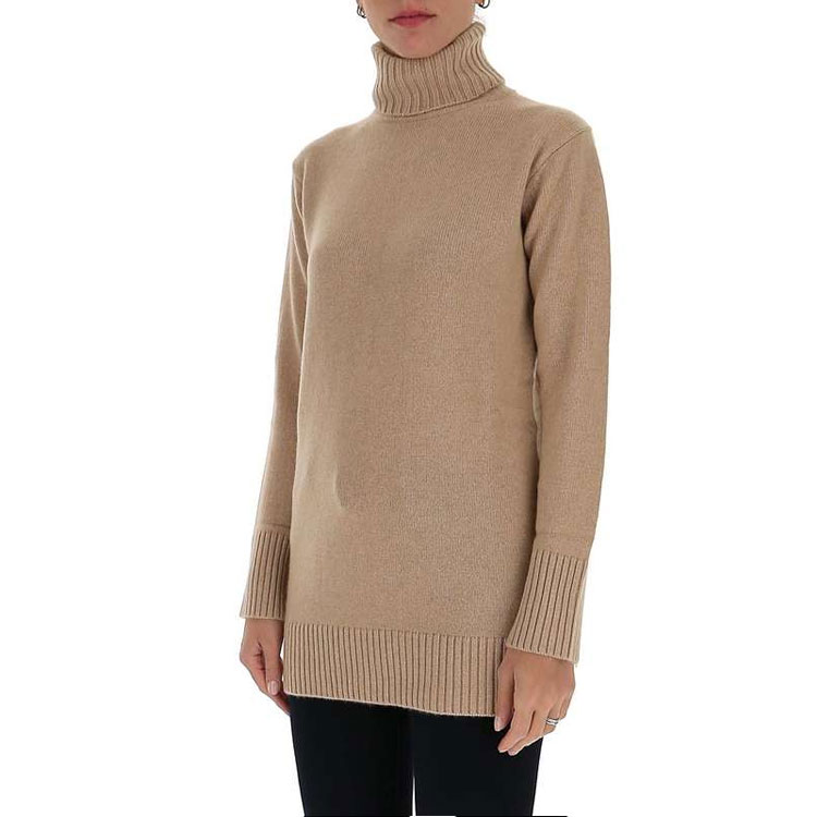 Purchase (W) ''赛马克斯玛拉 MaxMara 羊毛高领毛衣 驼色'' 13660203600094-002