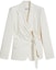 Buy (Women) 'S Max Mara MaxMara Wool V-Neck Blazer White 10460319600-001