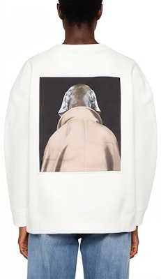 (Women) 'S Max Mara MaxMara x William Wegman Animal Logo Print Beige Crewneck Sweatshirt 2421926011600 Shop (Women) 'S Max Mara MaxMara x William Wegman Animal Logo Print Beige Crewneck Sweatshirt 2421926011600