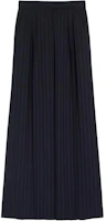 (Women) 'S Max Mara MaxMara Xavier High-Waisted Pinstripe Wool Pants Black 1131103106002-XAVIER (Women) 'S Max Mara MaxMara Xavier High-Waisted Pinstripe Wool Pants Black 1131103106002-XAVIER
