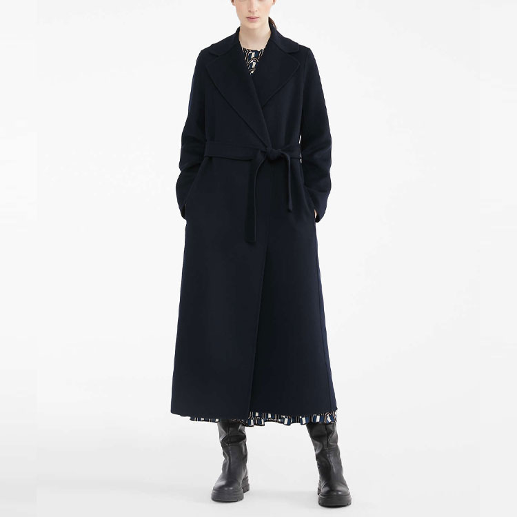 (Women) 'S MAX MARA Poldo Wool Long Coat for Women - Solid Color 9016141306012-POLDO 圖 3
