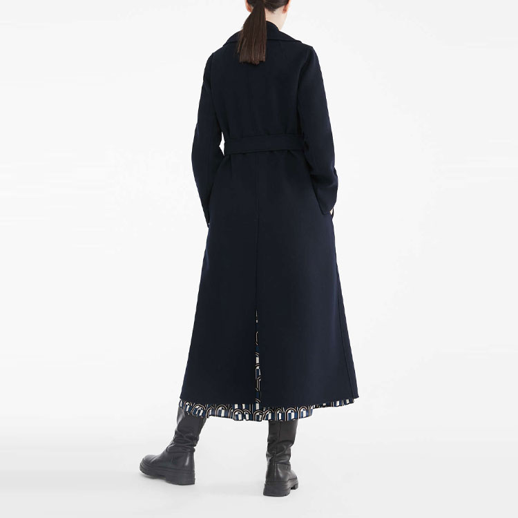 (Women) 'S MAX MARA Poldo Wool Long Coat for Women - Solid Color 9016141306012-POLDO 圖 4