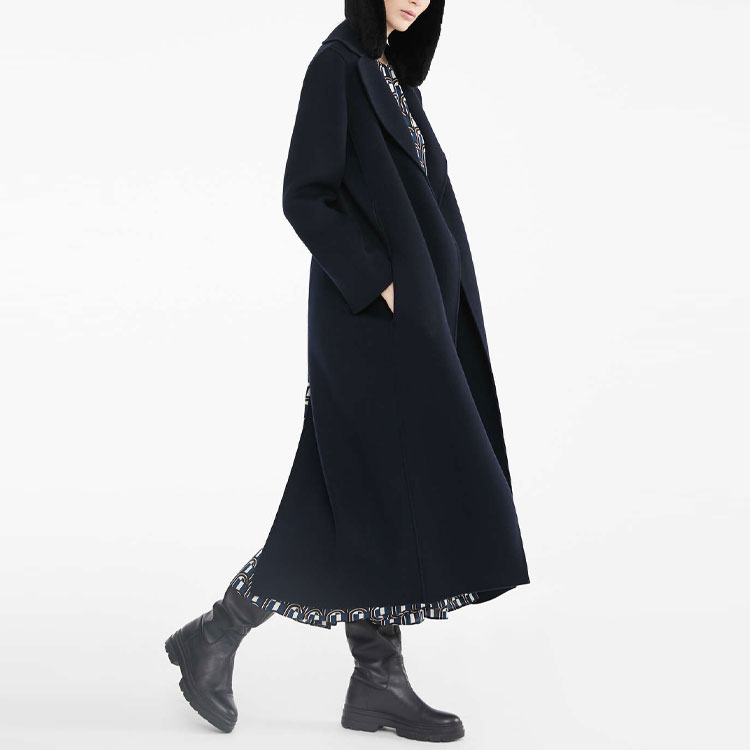 (Women) 'S MAX MARA Poldo Wool Long Coat for Women - Solid Color 9016141306012-POLDO 圖 6