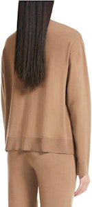 (W) ''S マックスマーラ S MAX MARA ブラウン 無地 Vネック ウール プルオーバー セーター 9366072906003-ALGHERO Purchase (W) ''S マックスマーラ S MAX MARA ブラウン 無地 Vネック ウール プルオーバー セーター 9366072906003-ALGHERO