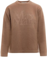 (Women) 'S Max Mara S MAX MARA Cashmere Sweater with Logo Print. 93611021600-009 (Women) 'S Max Mara S MAX MARA Cashmere Sweater with Logo Print. 93611021600-009