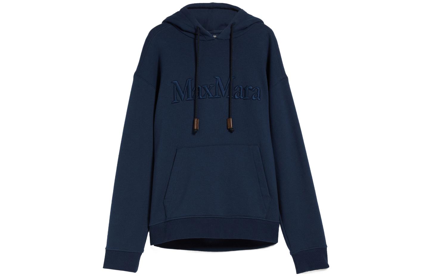 (Women) 'S Max Mara S MAX MARA  Logo Print Casual Hoodie. 9921014106-004