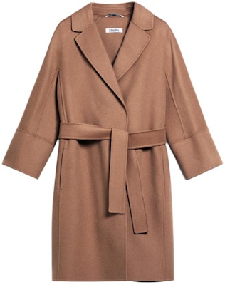 (W) ''S Max Mara S MAX MARA アロナ キャメル ロングウールコート ベルト&ラペルデザイン 9016043906045-ARONA Order (W) ''S Max Mara S MAX MARA アロナ キャメル ロングウールコート ベルト&ラペルデザイン 9016043906045-ARONA