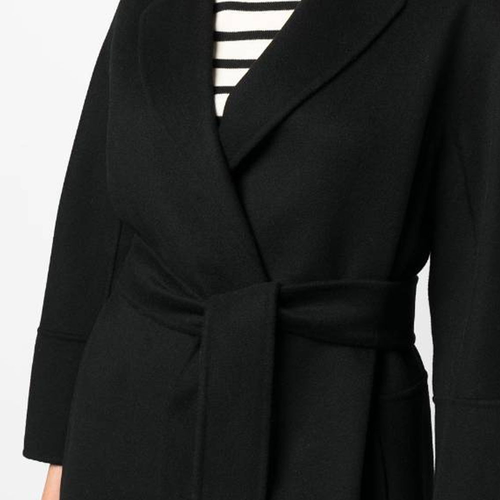 Details for (W) S Max Mara Abrigo Arona con Cinturón de Manga Larga 9016012906013-ARONA