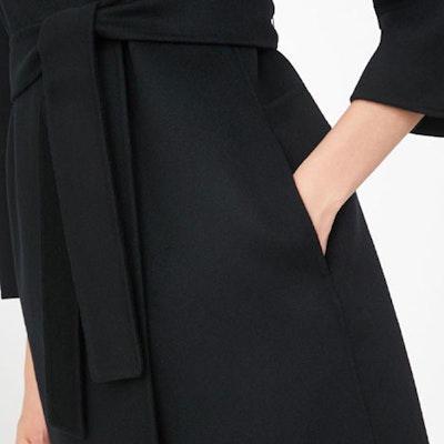 (W) S Max Mara Abrigo Arona con Cinturón de Manga Larga 9016012906013-ARONA Sizing (W) S Max Mara Abrigo Arona con Cinturón de Manga Larga 9016012906013-ARONA