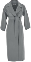 (Women) 'S Max Mara S MAX MARA FW22 Oversized Lapel Long Sleeve Coat Light Grey VENICE700070 (Women) 'S Max Mara S MAX MARA FW22 Oversized Lapel Long Sleeve Coat Light Grey VENICE700070