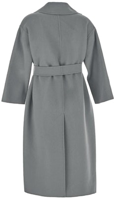 (W) ''S Max Mara S MAX MARA FW22 Abrigo de Manga Larga y Solapa Oversized Gris Claro VENICE700070 Lookbook (W) ''S Max Mara S MAX MARA FW22 Abrigo de Manga Larga y Solapa Oversized Gris Claro VENICE700070