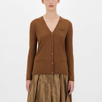 (W) ''스 맥스마라 골드 브이넥 울 가디건 스웨터. 9346031906002-ERICE Lookbook (W) ''스 맥스마라 골드 브이넥 울 가디건 스웨터. 9346031906002-ERICE