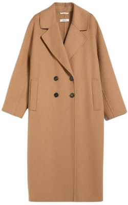 (W) S Max Mara 女士荷蘭雙排扣羊毛長大衣卡其色 9011014106045-HOLLAND Order (W) S Max Mara 女士荷蘭雙排扣羊毛長大衣卡其色 9011014106045-HOLLAND