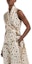 Purchase (Women) 'S Max Mara S MAX MARA Printed Twill Sleeveless Crossover Shirt Camel Color 1166022906001-GIN