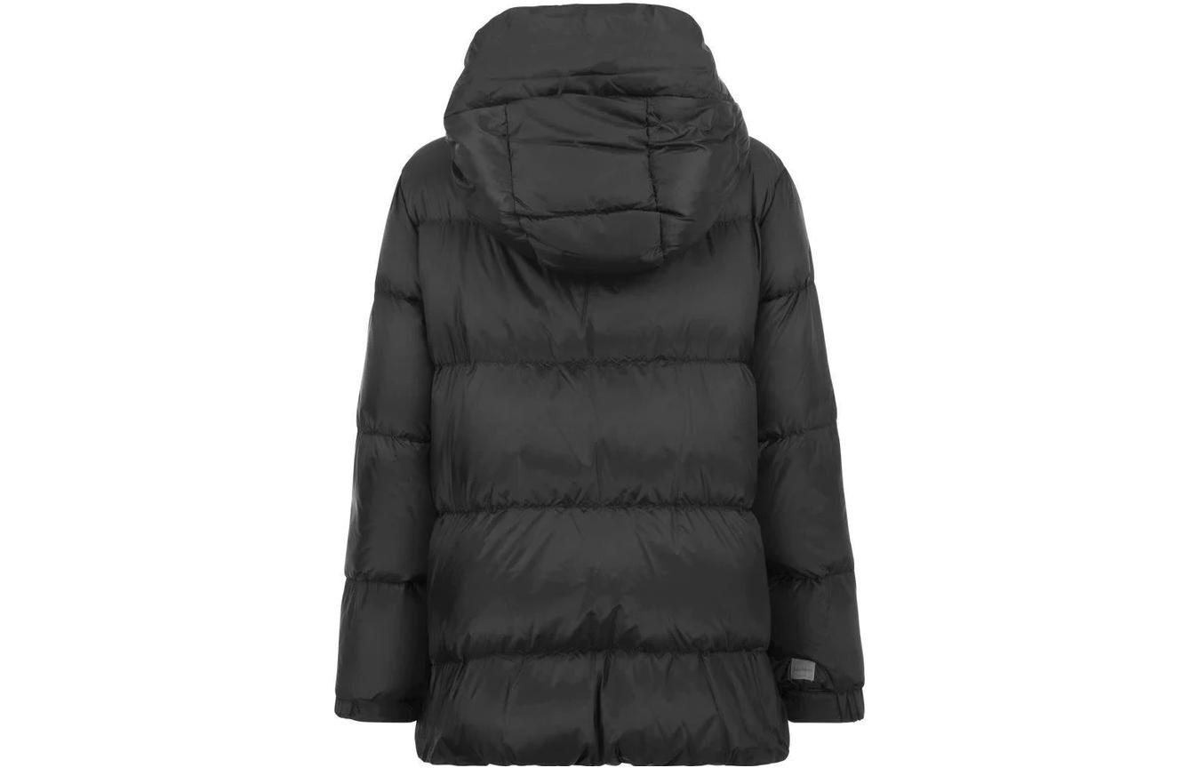 Lookbook (W) ''斯马克斯玛拉 S MAX MARA 纯色连帽拉链夹克 黑色'' 2394860336600-009