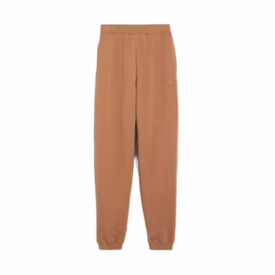 (Women) 'S Max Mara S MAX MARA Tamaro Cotton Fleece Joggers Khaki Casual Elastic Pants 9781044106002-TAMARO