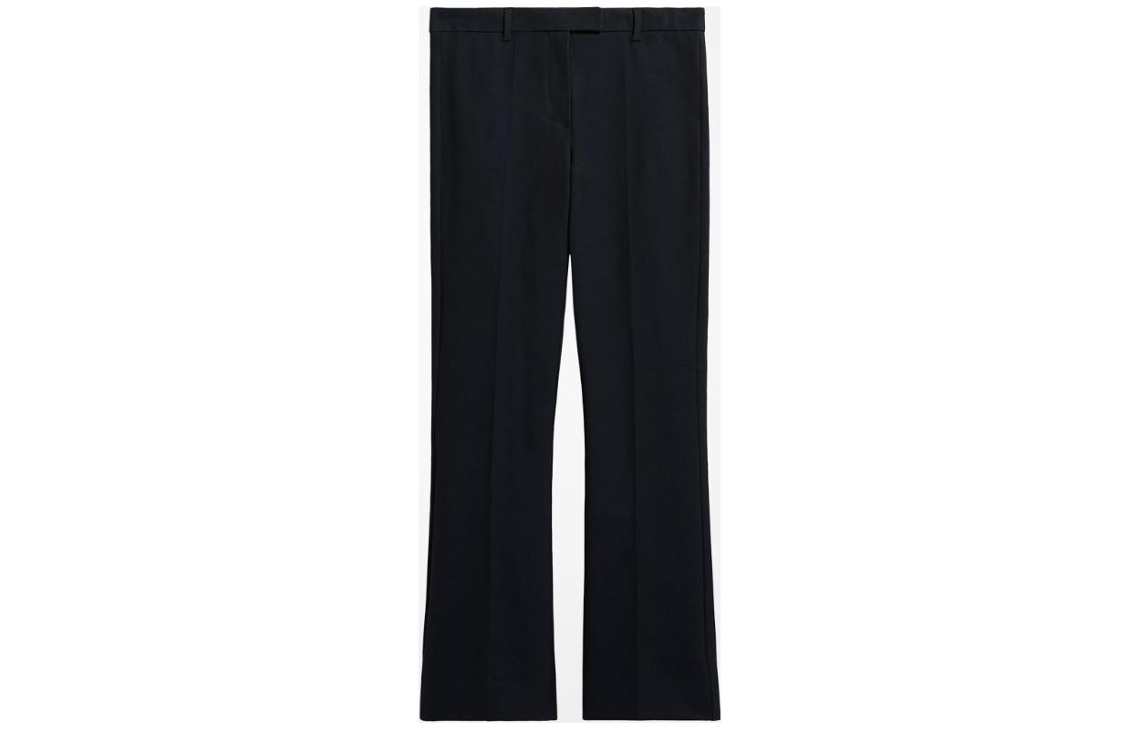 (Women) 'S Max Mara Umanita Black Straight-Leg Casual Pants 9136032906030-UMANITA