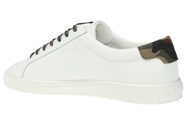 Lookbook (W) Saint Laurent Andy 'Camo Putih' 586590-0ZS60-9373