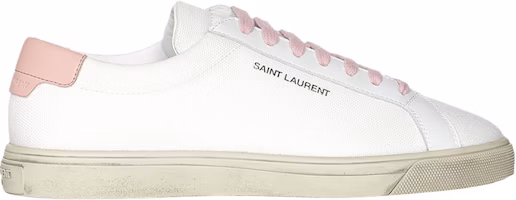 (Women) Saint Laurent Andy Low 'White Pink' 606831-12N70-9035 (Women) Saint Laurent Andy Low 'White Pink' 606831-12N70-9035