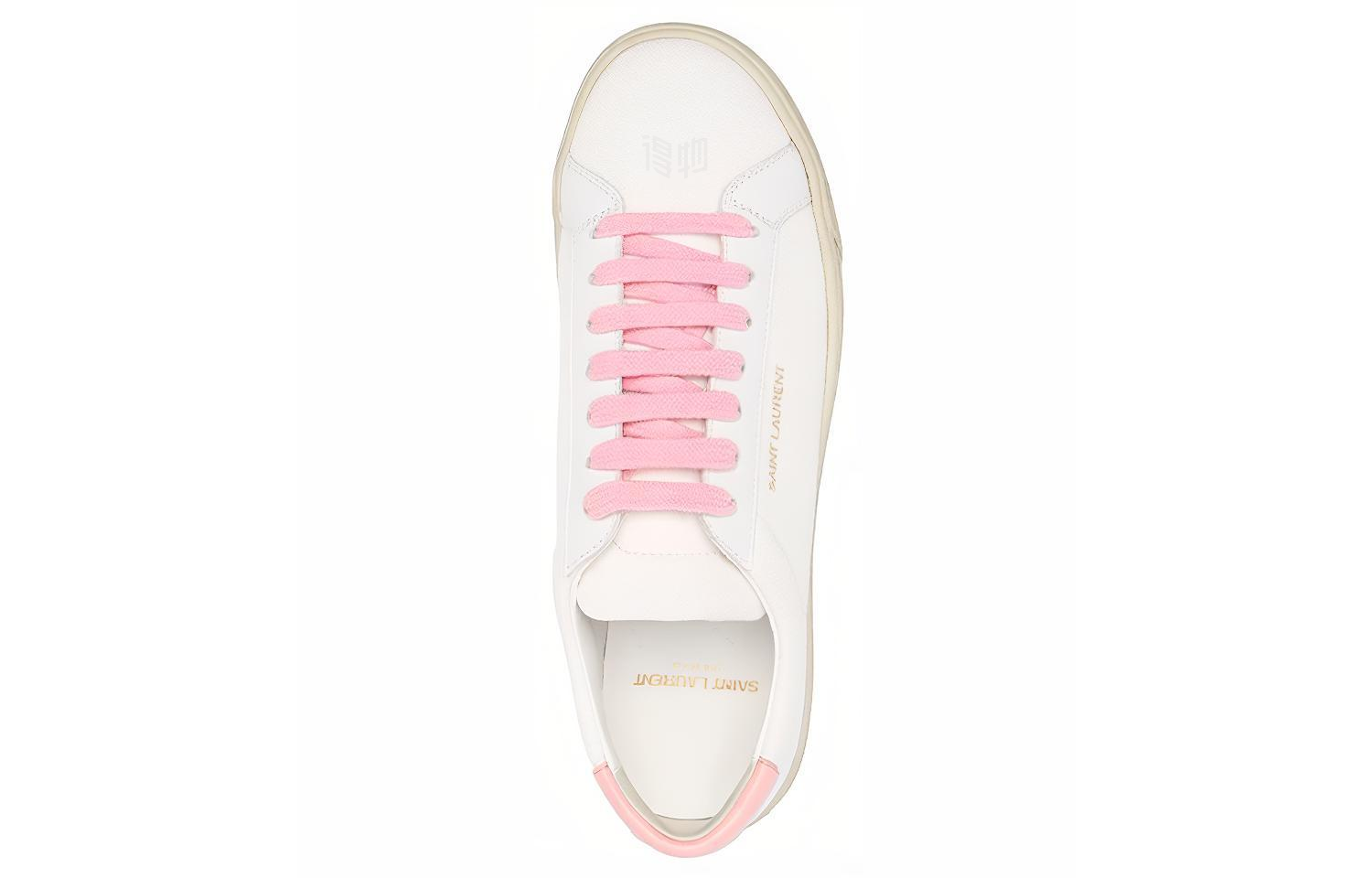 Purchase (W) Saint Laurent Andy Low ''Bianco Rosa'' 606831-12N70-9035