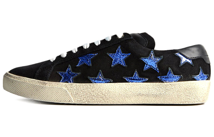 (Women)  Saint Laurent Court Classic 'Black Bluette Stars'  493016-D5XF0-1373