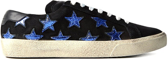 (W) 圣罗兰 Court Classic '黑色蓝星' 493016-D5XF0-1373 Order (W) 圣罗兰 Court Classic '黑色蓝星' 493016-D5XF0-1373