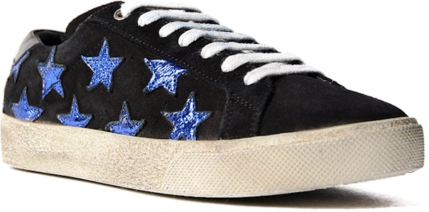 (W) Saint Laurent Court Classic 'Bintang Hitam Biru' 493016-D5XF0-1373 Lookbook (W) Saint Laurent Court Classic 'Bintang Hitam Biru' 493016-D5XF0-1373