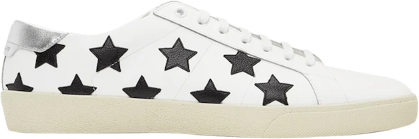 (Women) Saint Laurent Court Classic 'White Black Stars' 419197-D2660-9084 (Women) Saint Laurent Court Classic 'White Black Stars' 419197-D2660-9084