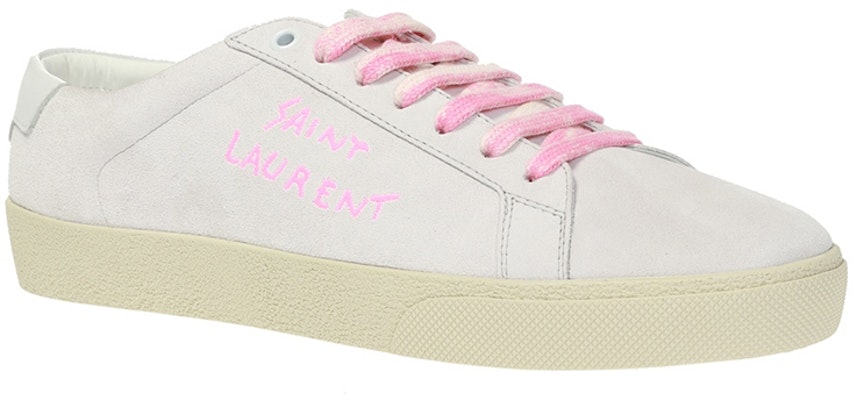(W) 생 로랑 코트 클래식 화이트/핑크 (SL-06) 579988-0S020-9030 Order (W) 생 로랑 코트 클래식 화이트/핑크 (SL-06) 579988-0S020-9030