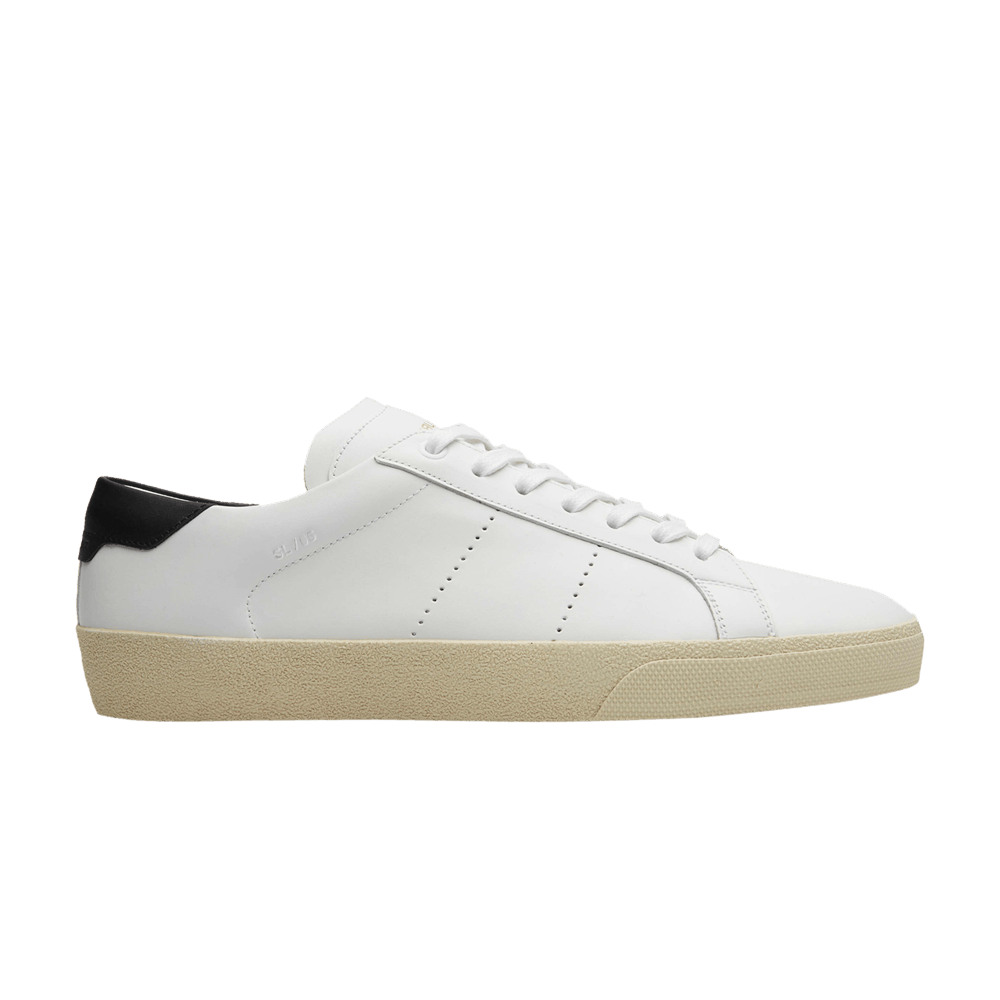 (Women)  Saint Laurent Court Classic SL-06 'White Black'  419195-AQI10-9061