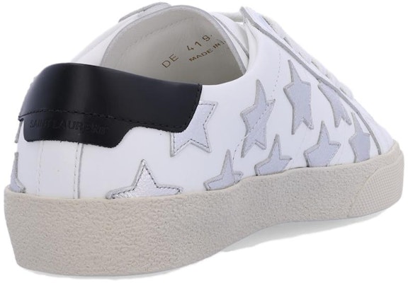 (Women) Saint Laurent Court Classic SL-06 'White Metallic' 419197-0MP10-9082 Shop (Women) Saint Laurent Court Classic SL-06 'White Metallic' 419197-0MP10-9082