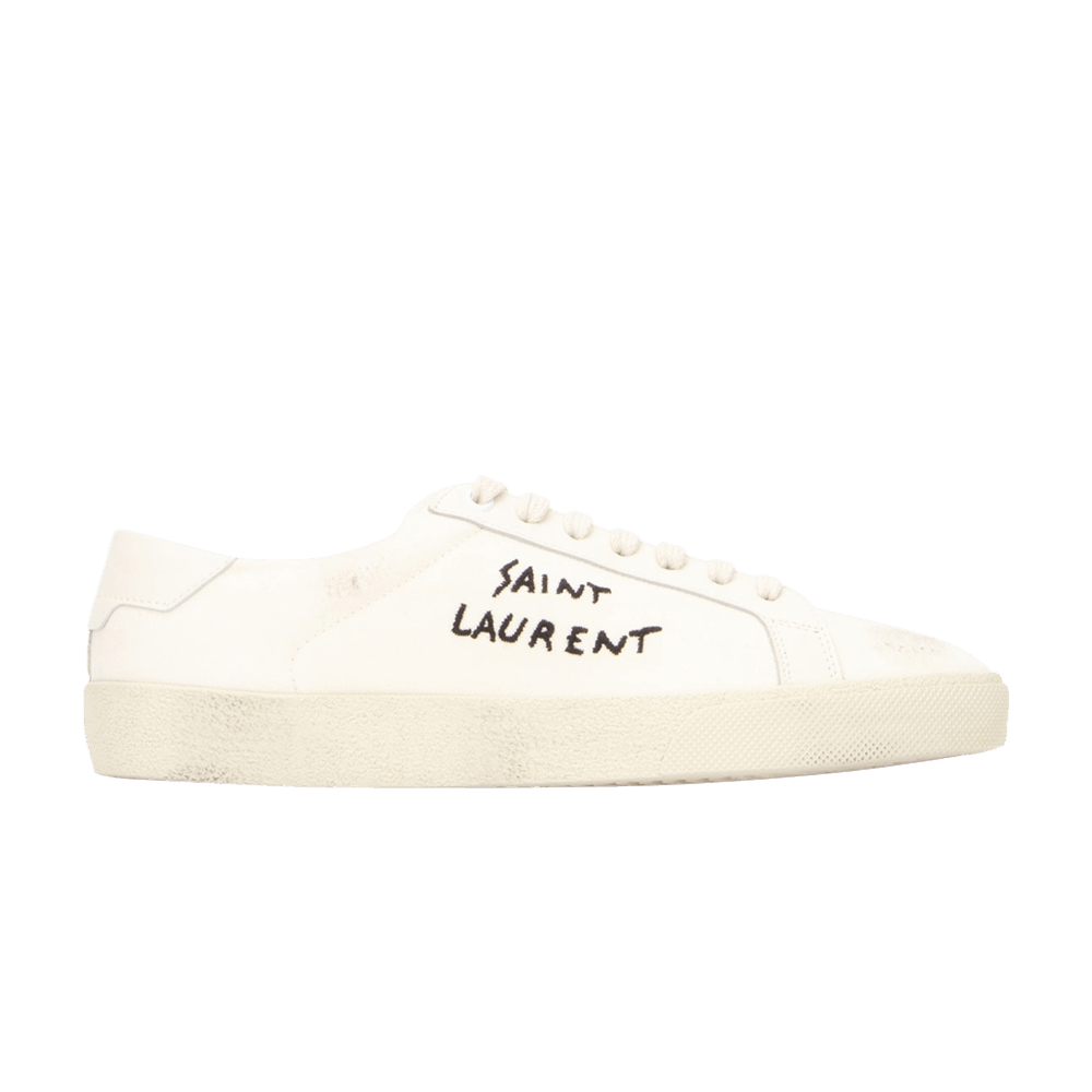 Buy (W) Saint Laurent Court Classic SL/06 Low 'Bordado' 529016-GUP10-9113
