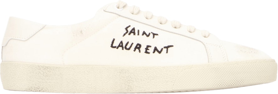 (W) サンローラン SL/06 刺繍入りローカットスニーカー 529016-GUP10-9113 Buy (W) サンローラン SL/06 刺繍入りローカットスニーカー 529016-GUP10-9113