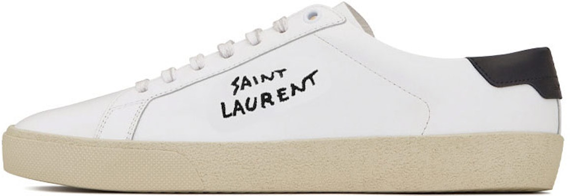 (Women) Saint Laurent Court Classic SL/06 Low 'Optic White Black' 610649-08G10-9061 Buy (Women) Saint Laurent Court Classic SL/06 Low 'Optic White Black' 610649-08G10-9061