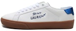 Buy (W) Saint Laurent Court Classic SL/06 Low 'Putih Mutiara Biru'. 610649-0ZS70-9587