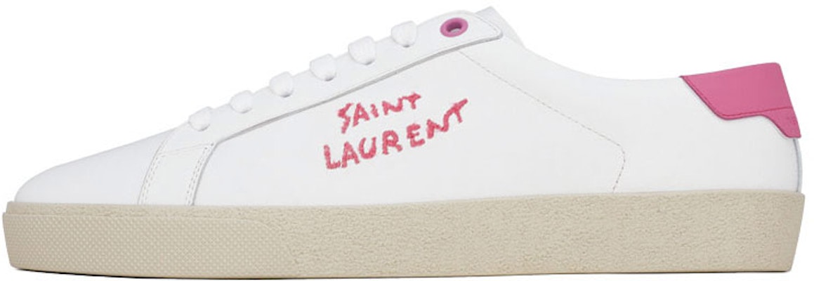 (Women)  Saint Laurent Court Classic SL/06 Low 'White Ivresse Pink'  610649-00NI0-9052 Buy (Women)  Saint Laurent Court Classic SL/06 Low 'White Ivresse Pink'  610649-00NI0-9052