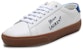 (W) Saint Laurent Court Classic SL/06 Low 'Putih Mutiara Biru'. 610649-0ZS70-9587