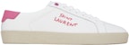(Women)  Saint Laurent Court Classic SL/06 Low 'White Ivresse Pink'  610649-00NI0-9052