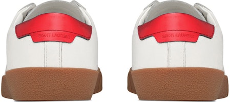 (W) Saint Laurent Court Classic SL/06 Low 'Putih Metalik Merah' 610649-0ZS70-9967 Purchase (W) Saint Laurent Court Classic SL/06 Low 'Putih Metalik Merah' 610649-0ZS70-9967