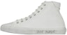 (W) Saint Laurent Malibu Mid 'Putih Optik' 606076-GUZ20-9030