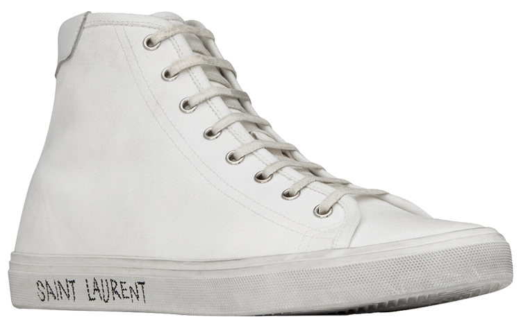 Shop (W) Saint Laurent Malibu Mid 'Blanco Óptico' 606076-GUZ20-9030
