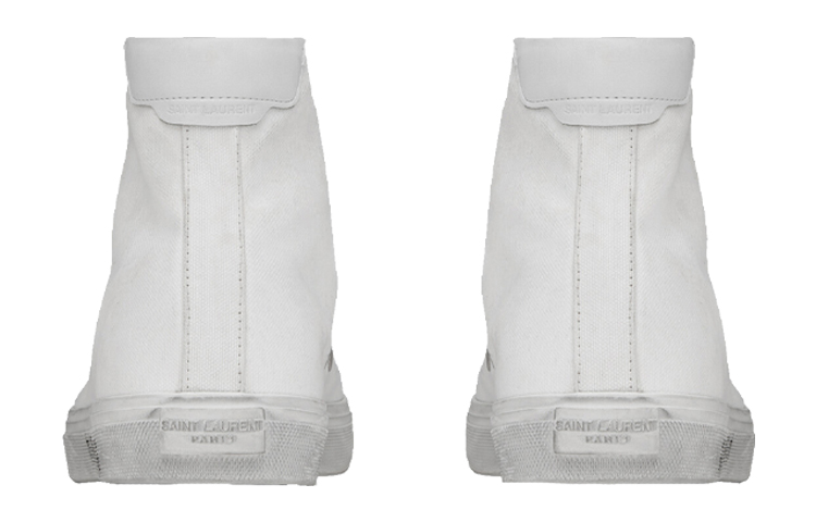 Details for (W) Saint Laurent Malibu Mid 'Blanco Óptico' 606076-GUZ20-9030