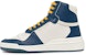 (Women)  Saint Laurent Saint Laurent SL-24 Mid 'Off White Navy Yellow'  610619-AAAI5-9083