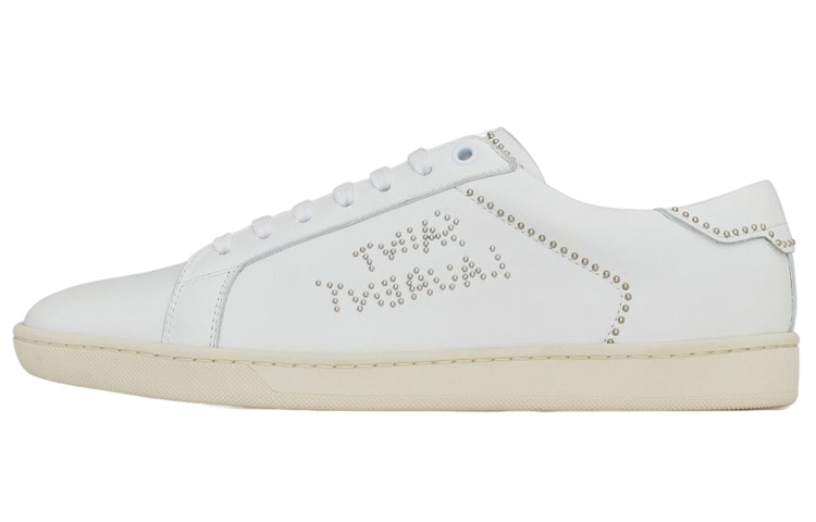 Buy (Women)  Saint Laurent SL-08 'Blanc Optique Studded'  711246-AAASW-9030