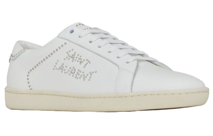 Order (Women)  Saint Laurent SL-08 'Blanc Optique Studded'  711246-AAASW-9030